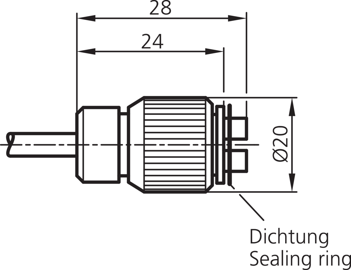 Senzor din fibră de sticlă WRB 130 S-M4-2.5 Di-Soric 202033