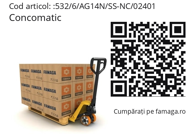   Concomatic 532/6/AG14N/SS-NC/02401
