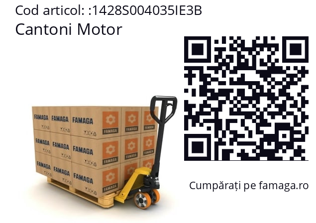   Cantoni Motor 1428S004035IE3B