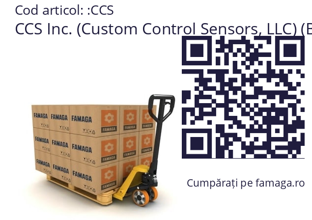   CCS Inc. (Custom Control Sensors, LLC) (Brand of OPTEX GROUP) CCS