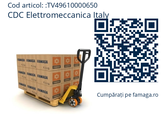   CDC Elettromeccanica Italy TV49610000650