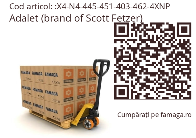   Adalet (brand of Scott Fetzer) X4-N4-445-451-403-462-4XNP