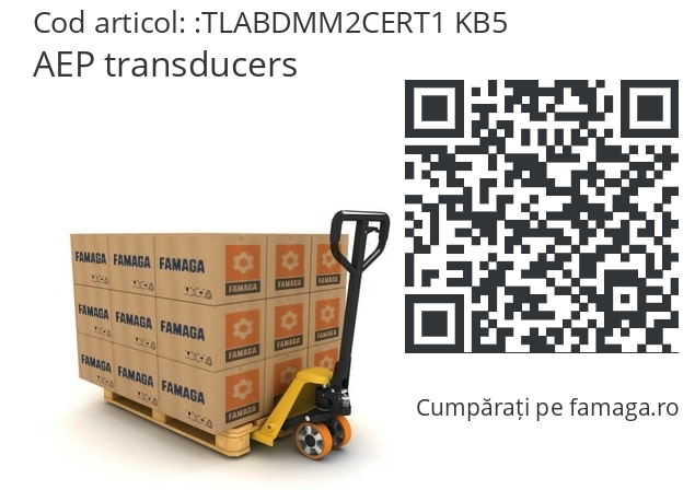   AEP transducers TLABDMM2CERT1 KB5