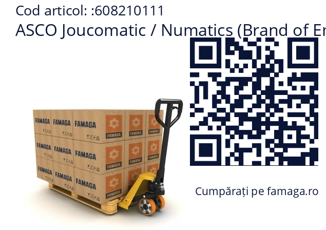   ASCO Joucomatic / Numatics (Brand of Emerson) 608210111