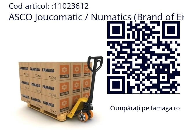   ASCO Joucomatic / Numatics (Brand of Emerson) 11023612