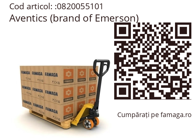  HF03 - 3/2CC - 024DC Aventics (brand of Emerson) 0820055101