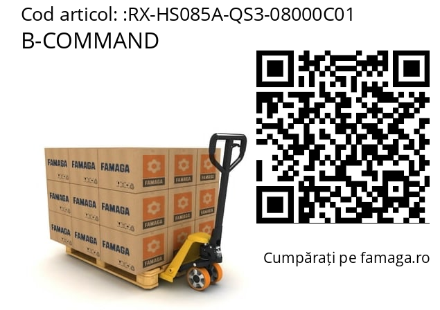   B-COMMAND RX-HS085A-QS3-08000C01