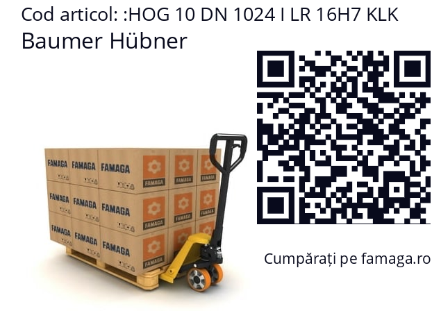   Baumer Hübner HOG 10 DN 1024 I LR 16H7 KLK