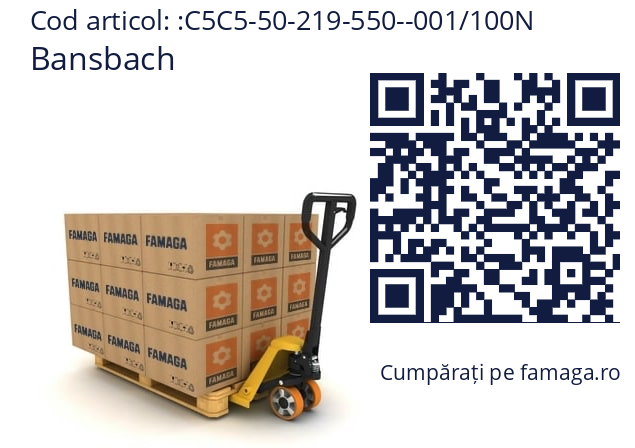   Bansbach C5C5-50-219-550--001/100N