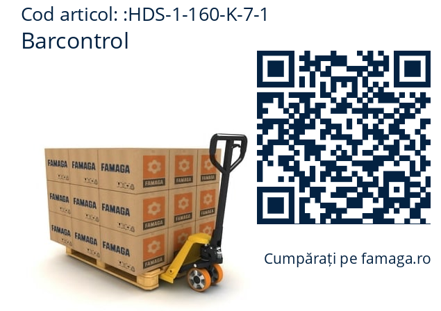  Barcontrol HDS-1-160-K-7-1