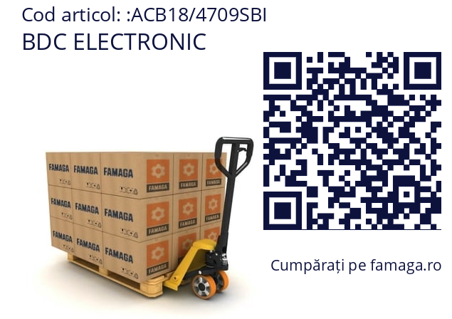   BDC ELECTRONIC ACB18/4709SBI
