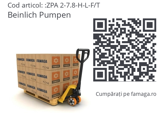   Beinlich Pumpen ZPA 2-7.8-H-L-F/T