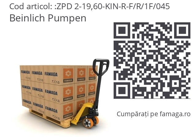   Beinlich Pumpen ZPD 2-19,60-KIN-R-F/R/1F/045