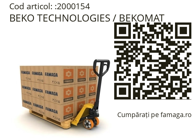   BEKO TECHNOLOGIES / BEKOMAT 2000154
