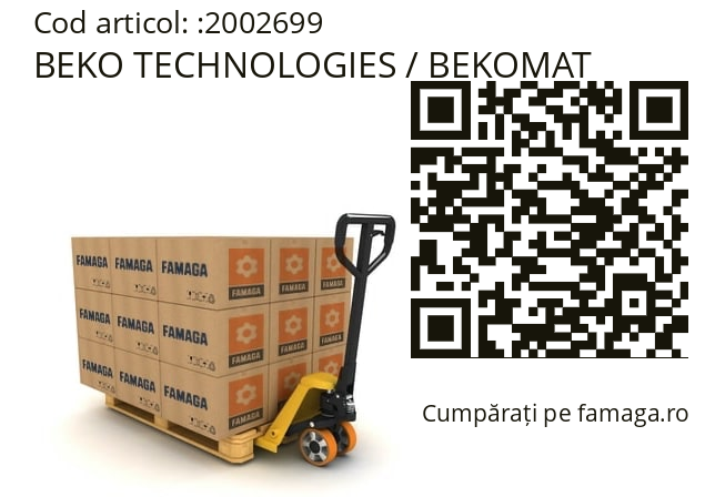   BEKO TECHNOLOGIES / BEKOMAT 2002699