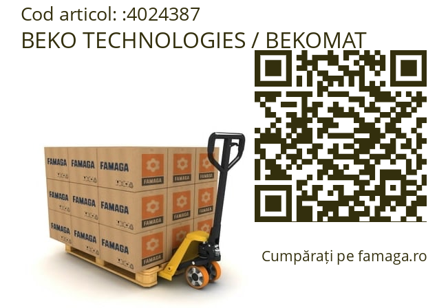   BEKO TECHNOLOGIES / BEKOMAT 4024387
