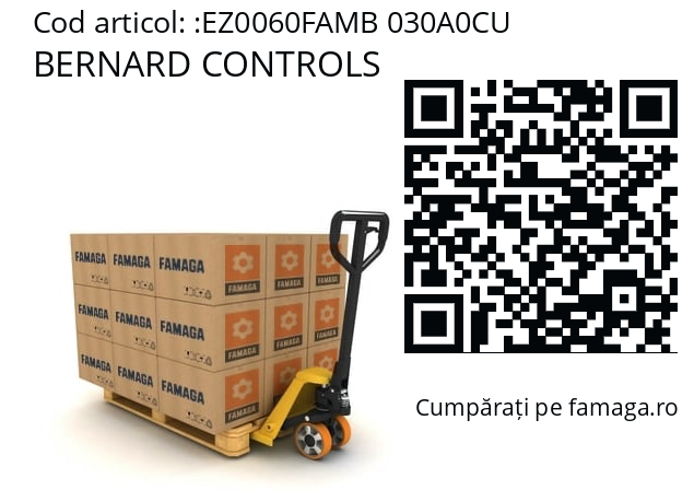   BERNARD CONTROLS EZ0060FAMB 030A0CU