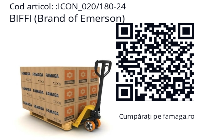   BIFFI (Brand of Emerson) ICON_020/180-24