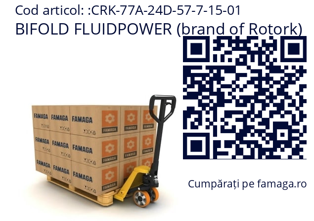   BIFOLD FLUIDPOWER (brand of Rotork) CRK-77A-24D-57-7-15-01