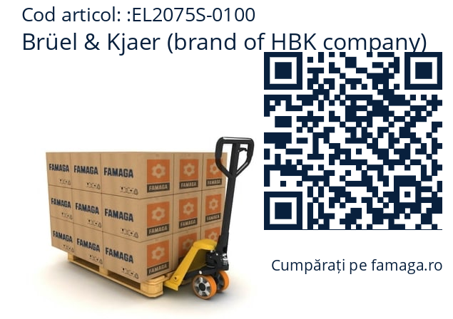   Brüel & Kjaer (brand of HBK company) EL2075S-0100