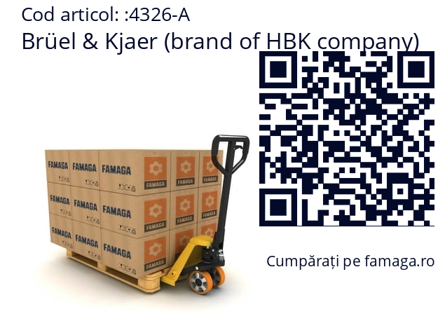   Brüel & Kjaer (brand of HBK company) 4326-А