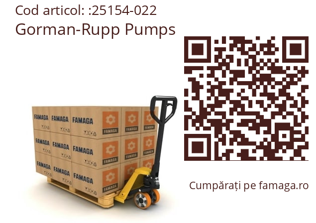   Gorman-Rupp Pumps 25154-022