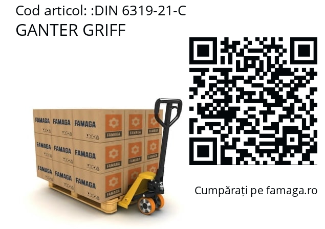   GANTER GRIFF DIN 6319-21-C