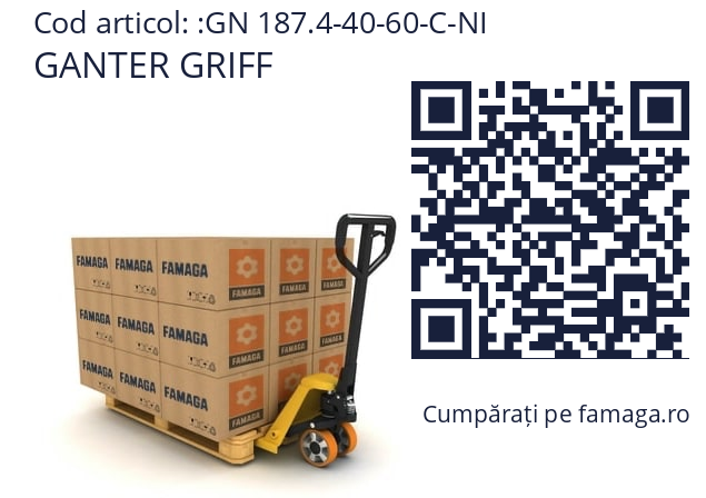  GANTER GRIFF GN 187.4-40-60-C-NI