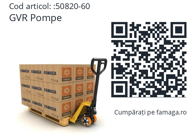   GVR Pompe 50820-60
