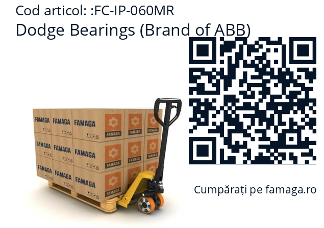   Dodge Bearings (Brand of ABB) FC-IP-060MR