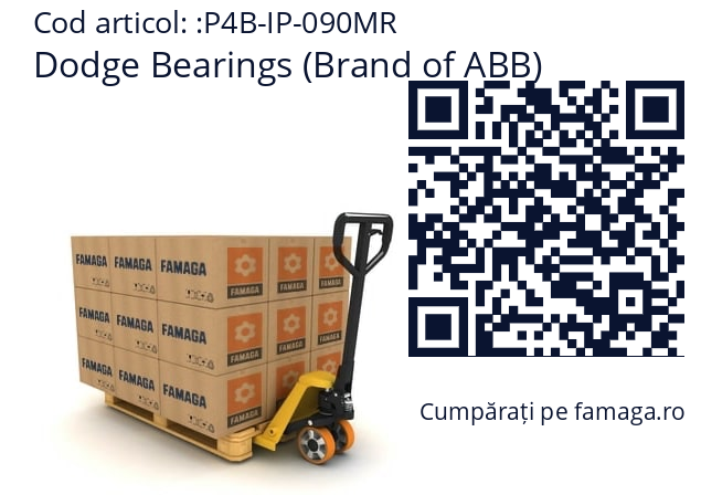   Dodge Bearings (Brand of ABB) P4B-IP-090MR