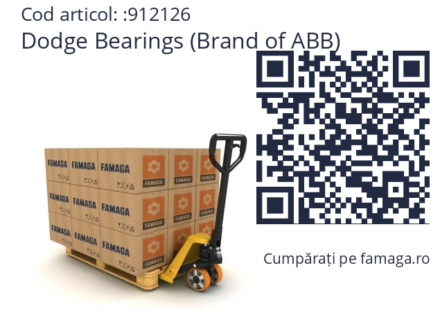   Dodge Bearings (Brand of ABB) 912126