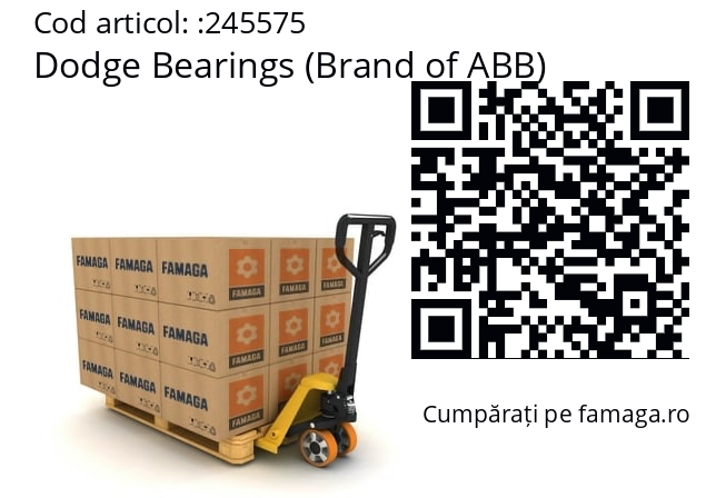   Dodge Bearings (Brand of ABB) 245575