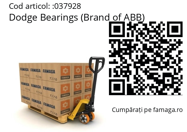   Dodge Bearings (Brand of ABB) 037928