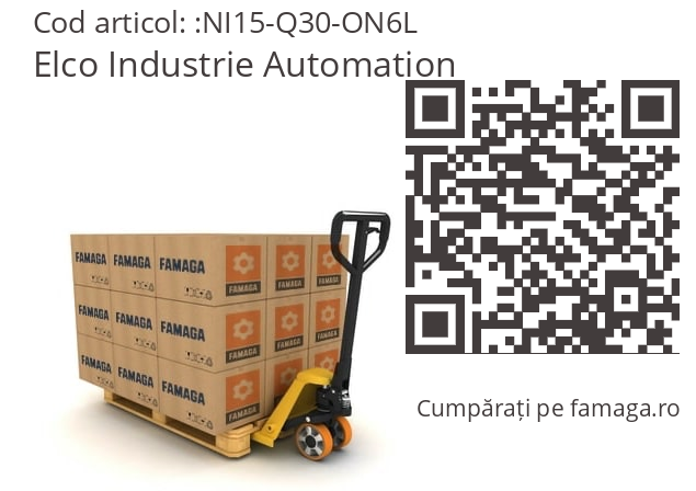  Elco Industrie Automation NI15-Q30-ON6L