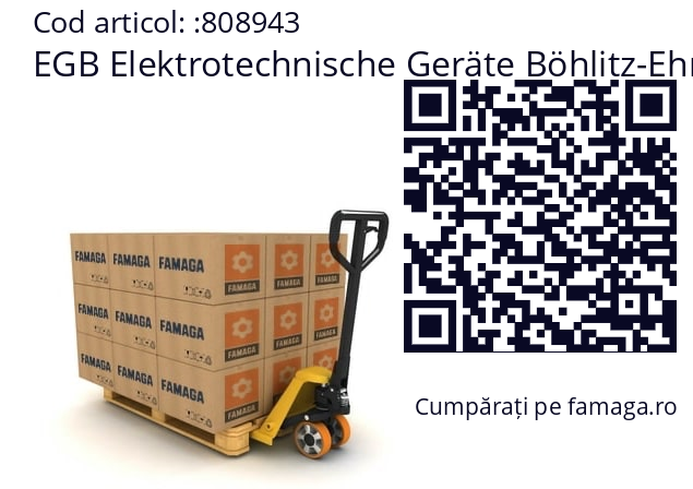   EGB Elektrotechnische Geräte Böhlitz-Ehrenberg 808943