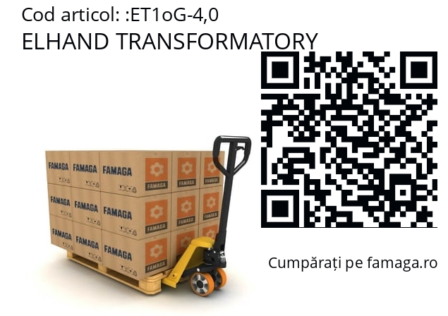   ELHAND TRANSFORMATORY ET1oG-4,0
