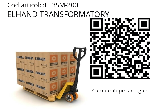   ELHAND TRANSFORMATORY ET3SM-200