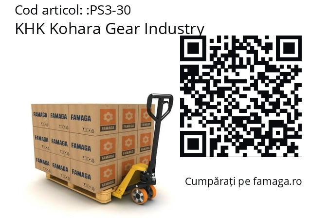  KHK Kohara Gear Industry PS3-30