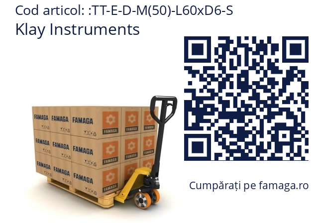   Klay Instruments TT-E-D-M(50)-L60xD6-S