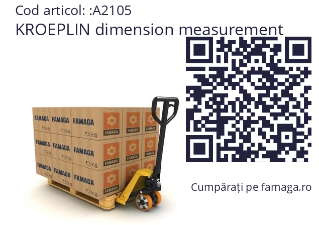   KROEPLIN dimension measurement A2105