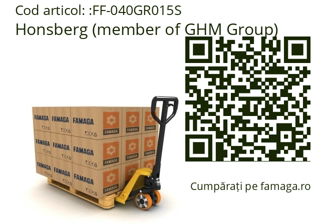  Honsberg (member of GHM Group) FF-040GR015S