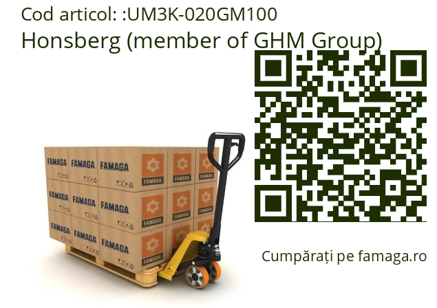   Honsberg (member of GHM Group) UM3K-020GM100