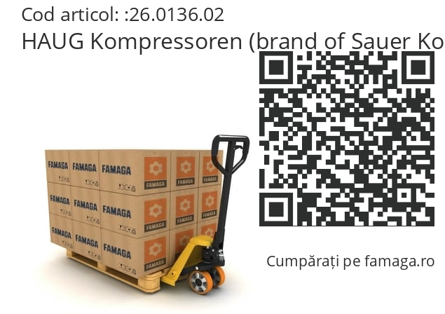   HAUG Kompressoren (brand of Sauer Kompressoren) 26.0136.02
