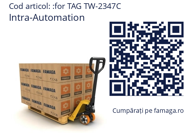   Intra-Automation for TAG TW-2347C