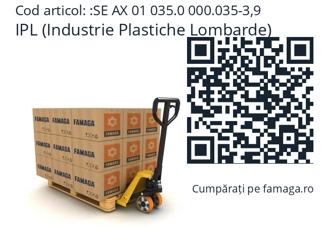   IPL (Industrie Plastiche Lombarde) SE AX 01 035.0 000.035-3,9