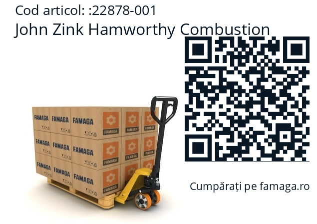   John Zink Hamworthy Combustion 22878-001