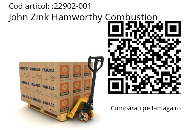   John Zink Hamworthy Combustion 22902-001