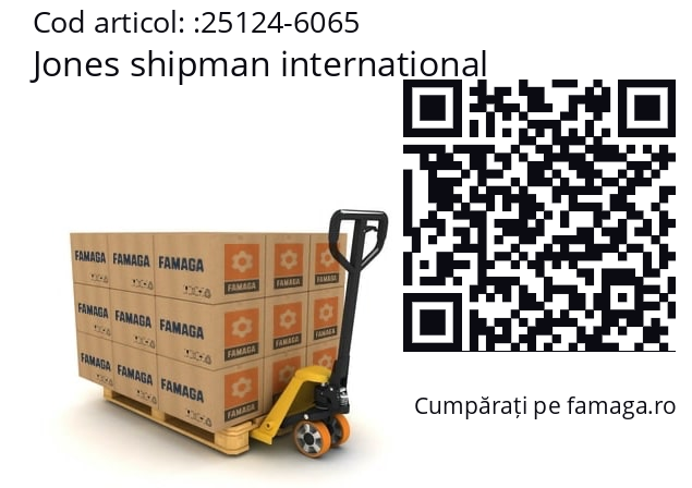   Jones shipman international 25124-6065