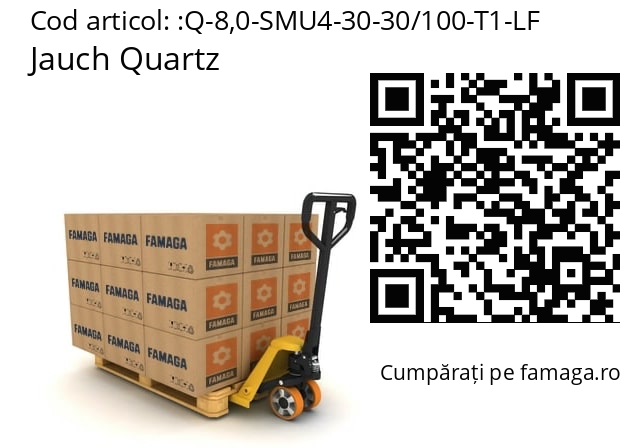   Jauch Quartz Q-8,0-SMU4-30-30/100-T1-LF